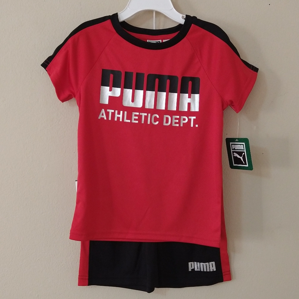 NWT Puma Short Set